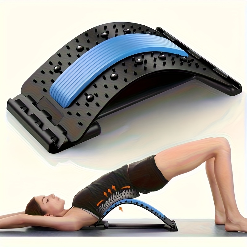 Sports Equipment List - 3-Level Back Stretcher Posture Corrector Lumbar