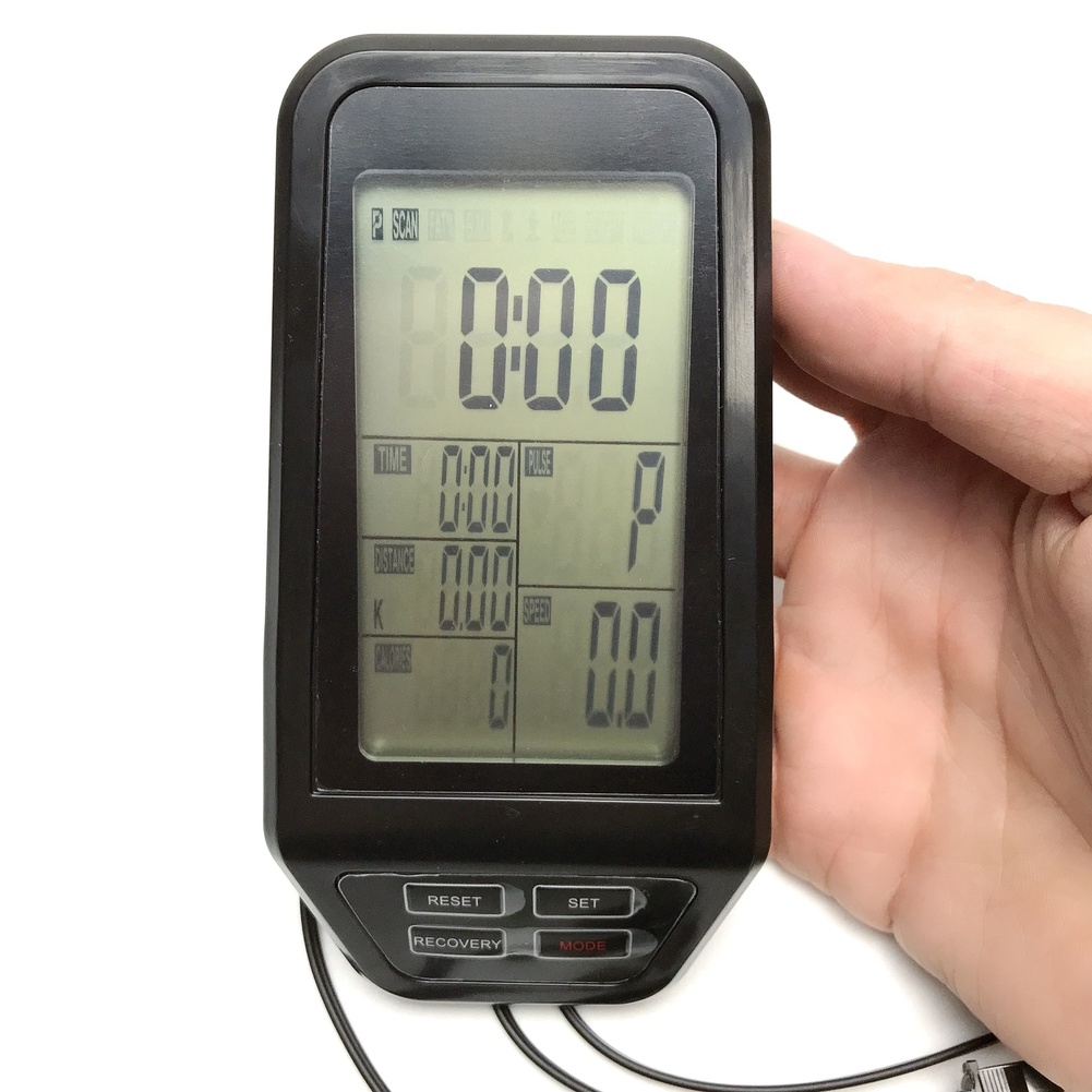 Black Exercise Bike Computer D - Sports Equipment List 评论和价格