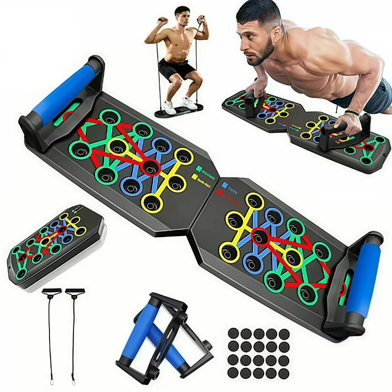 Foldable Push Up Board with Re - Sports Equipment List 评论和价格